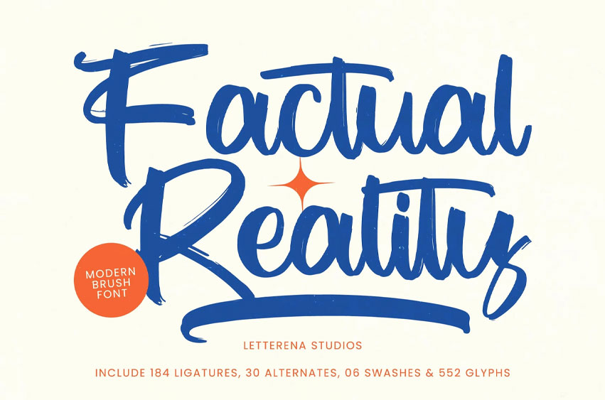 Factual Reality Font