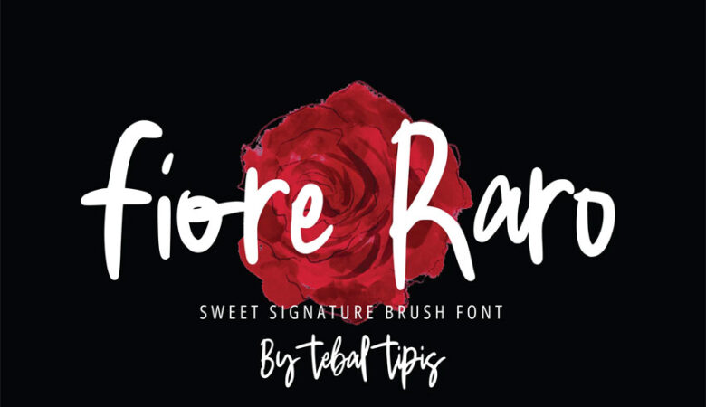 Fiore Raro Font