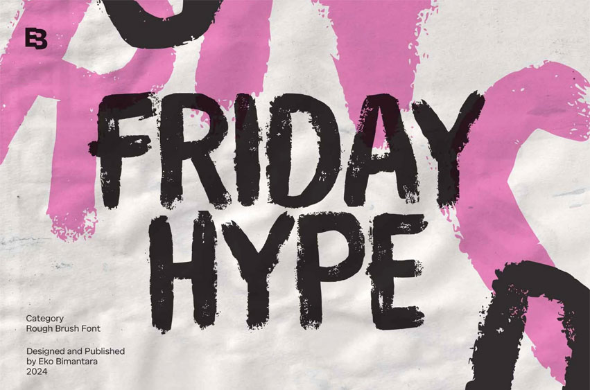 Friday Hype Font