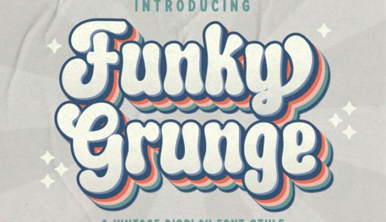Funky Grunge Font