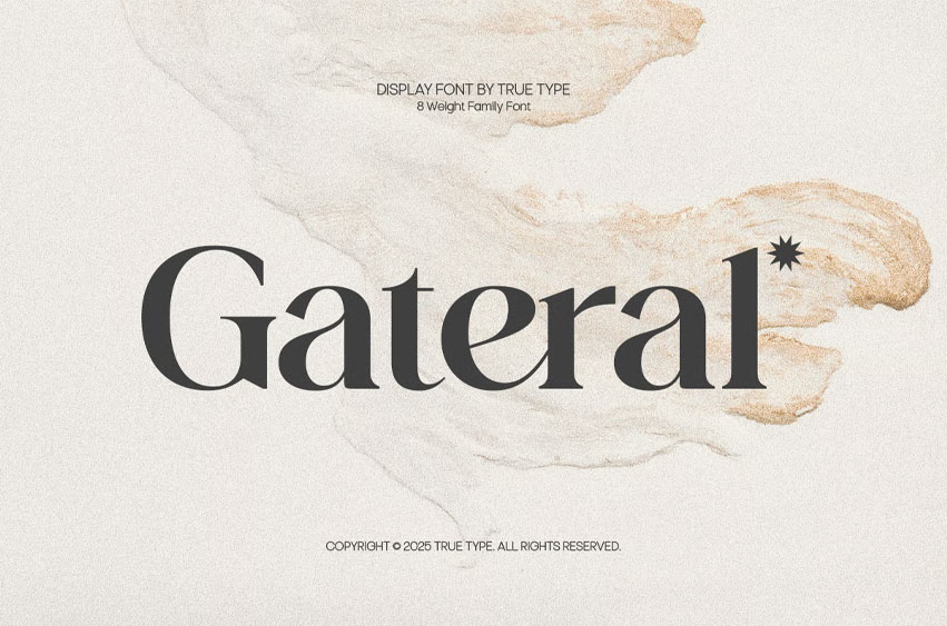 Gateral Font