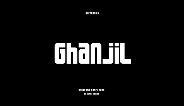 Ghanjil Font