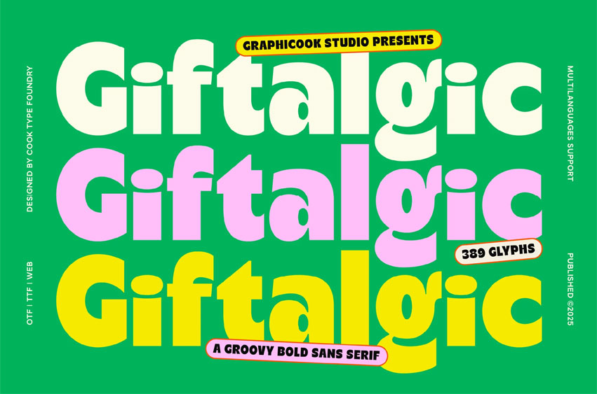 Giftalgic Font