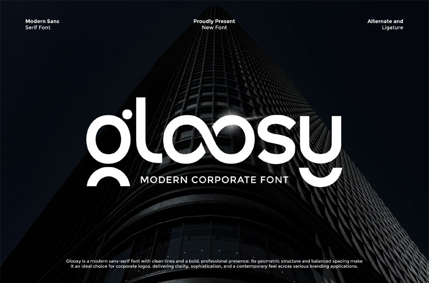 Gloosy Font
