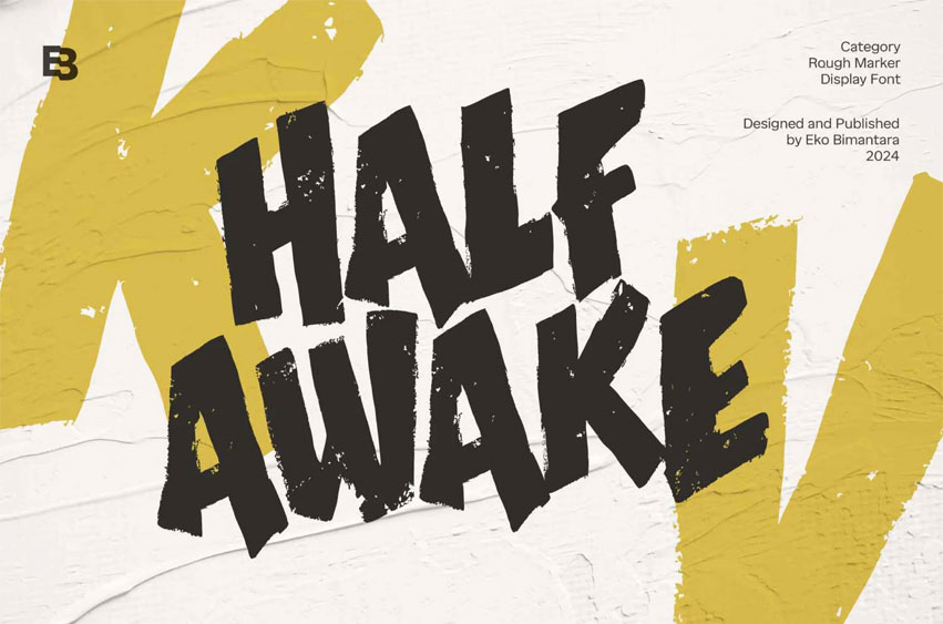 Half Awake Font
