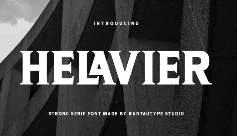 Helavier Font