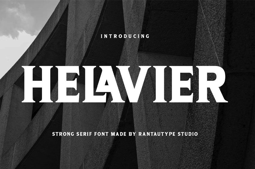 Helavier Font