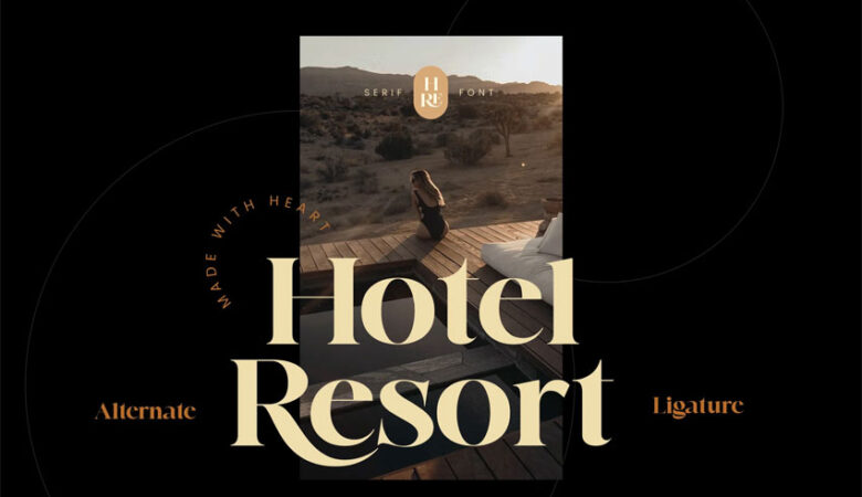Hotel Resort Font