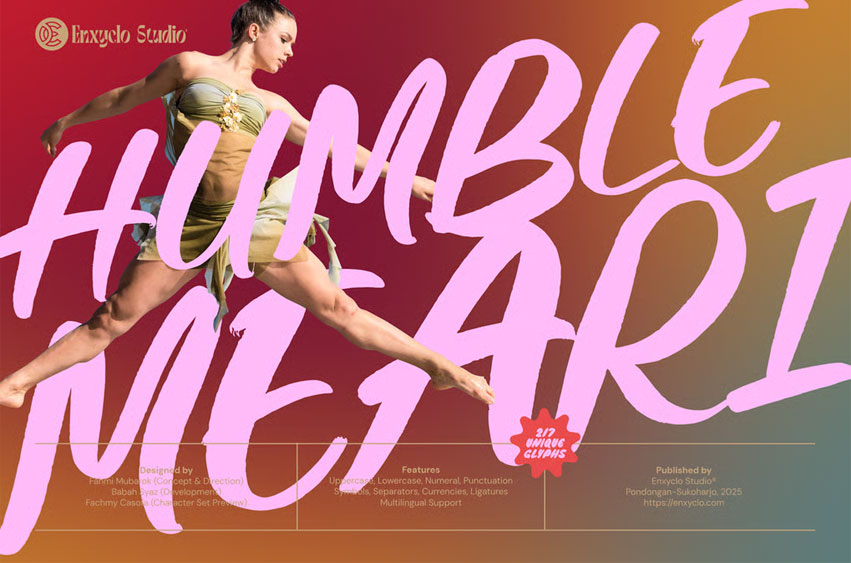 Humble Meari Font