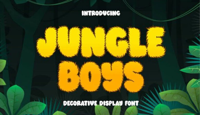 Jungle Boys Font