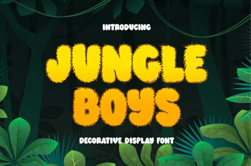 Jungle Boys Font