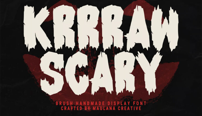 Krrraw Scary Font