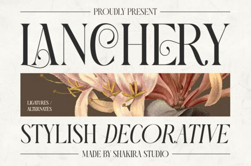 Lanchery Font