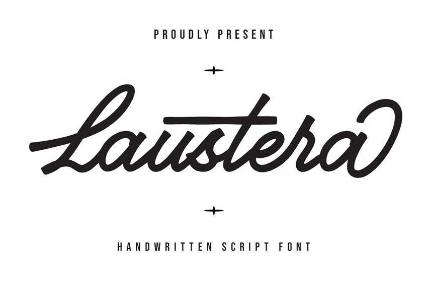 Laustera Script Font