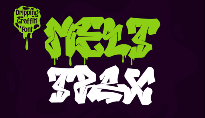 Melttrax Regular Font