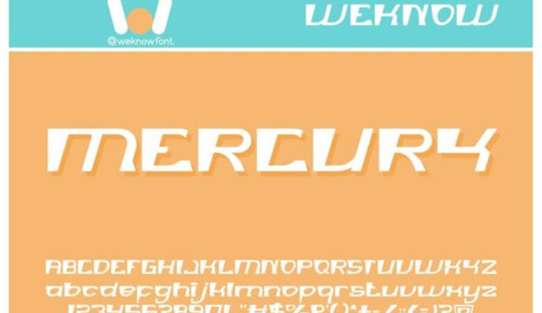 Mercury Font