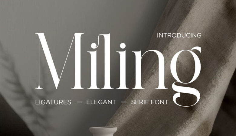 Miling Font