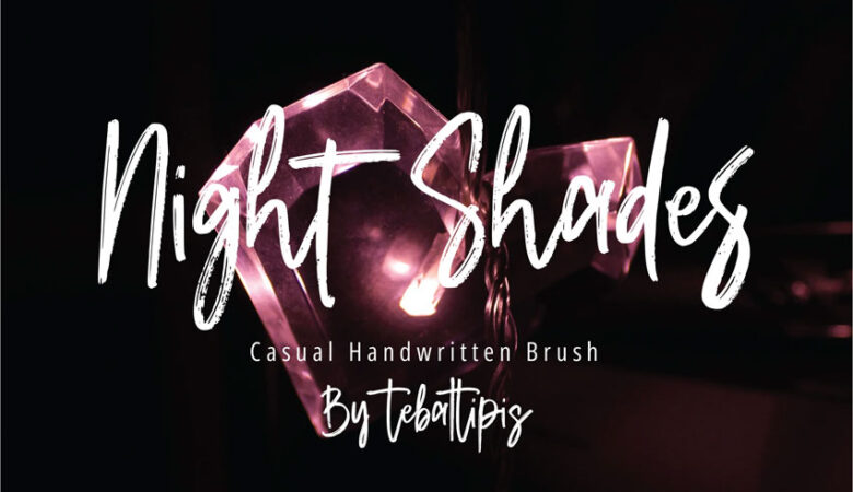 Night Shades Font