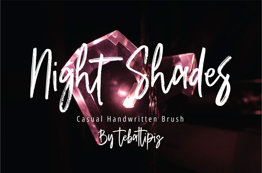Night Shades Font