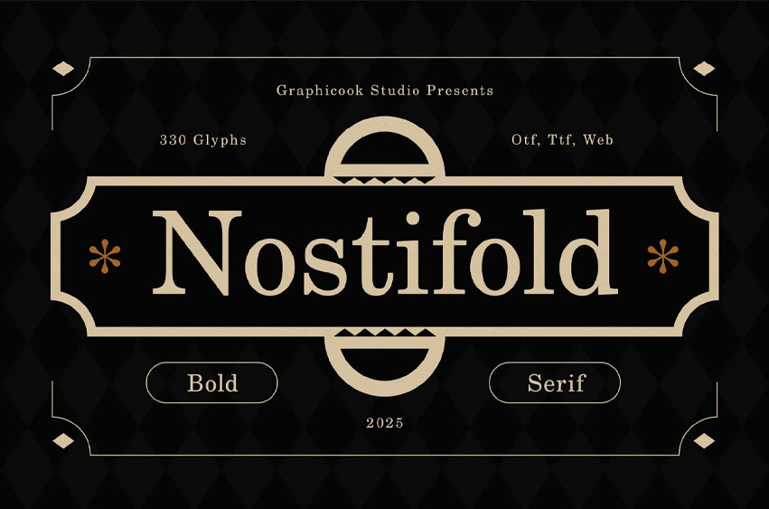 Nostifold Font