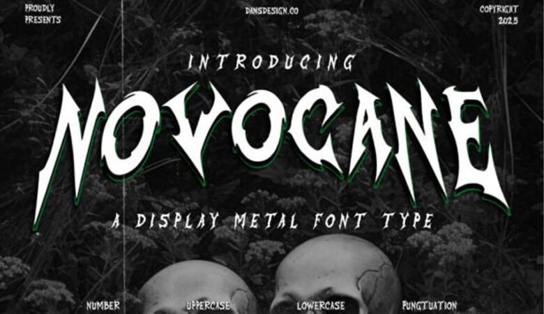 Novocane Font