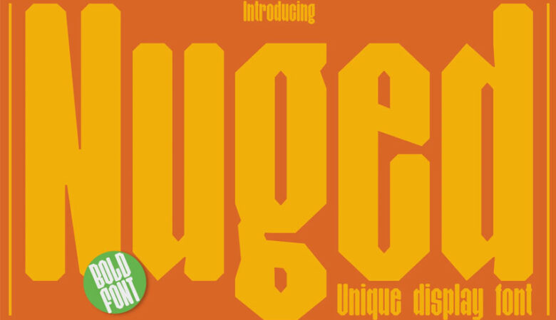 Nuged Font