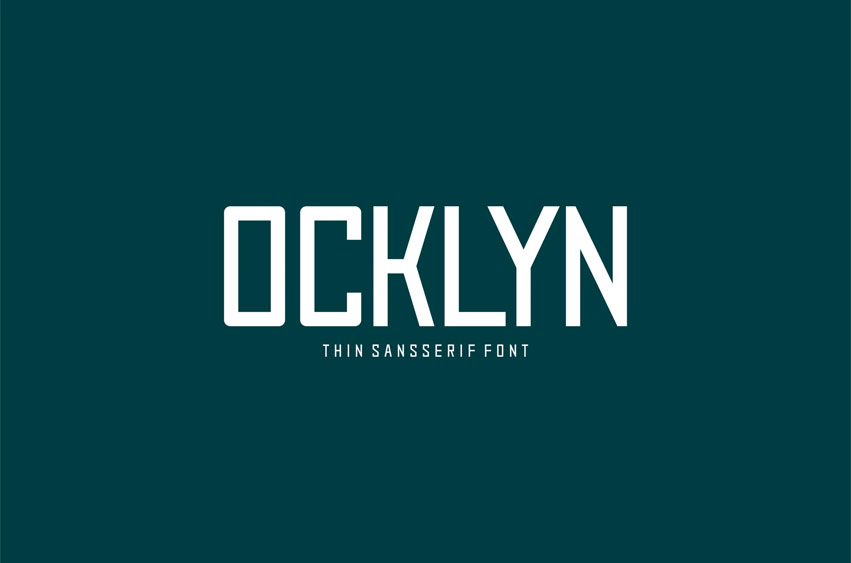 Ocklyn Font