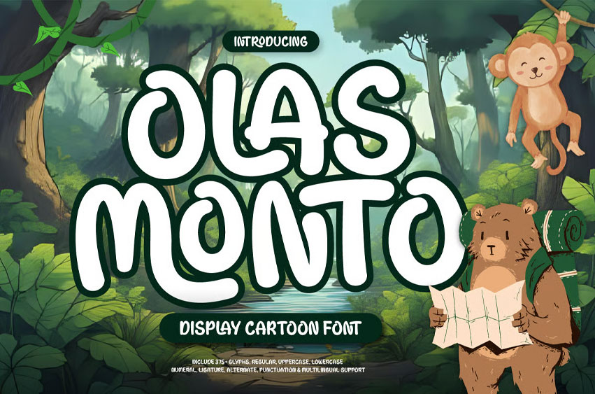 Olas Monto Font