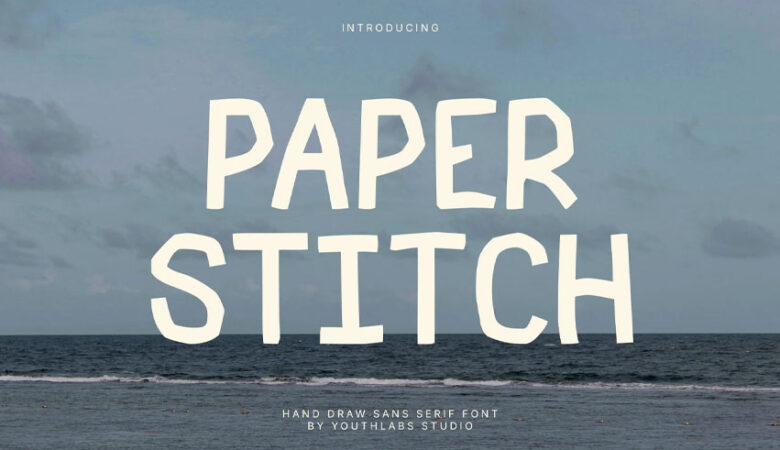Paper Stitch Font