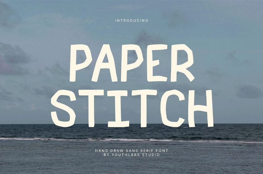 Paper Stitch Font