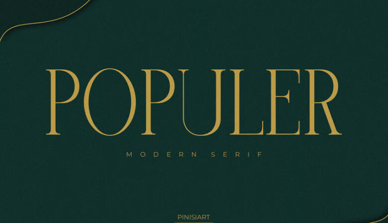 Populer Font