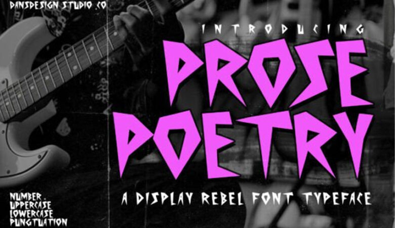Prose Poetry Font