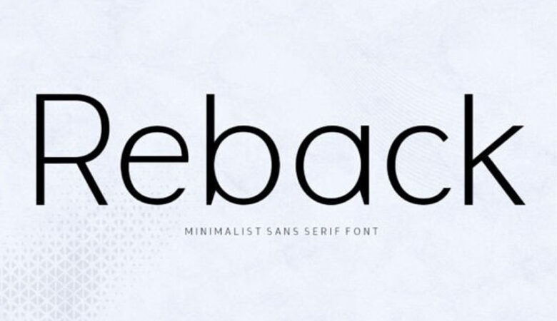 Reback Font
