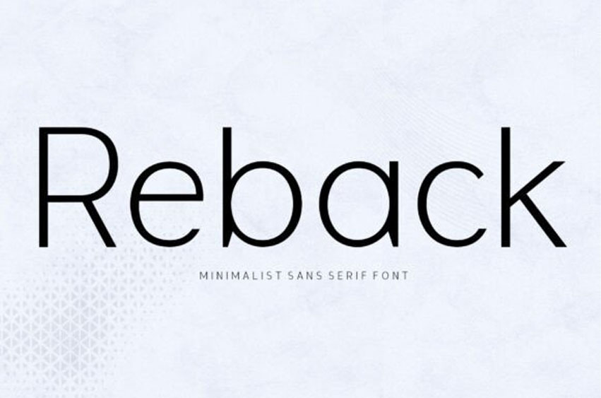Reback Font