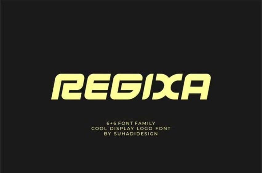Regixa Normal Font