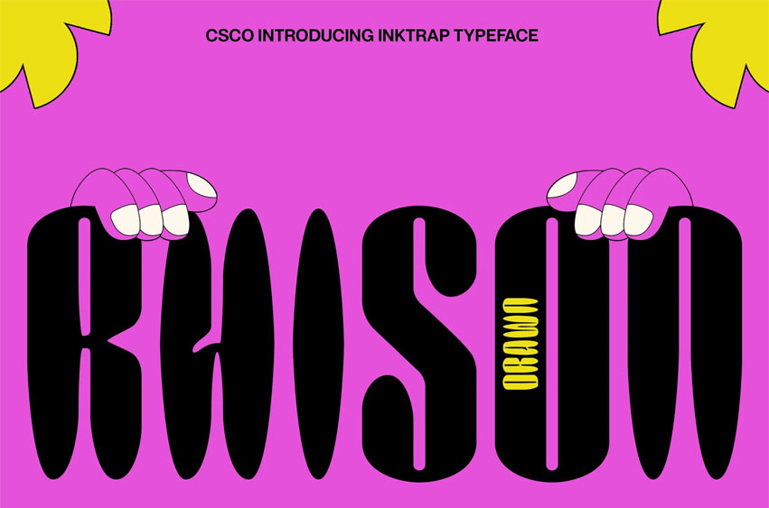 Rhison Drawn Font