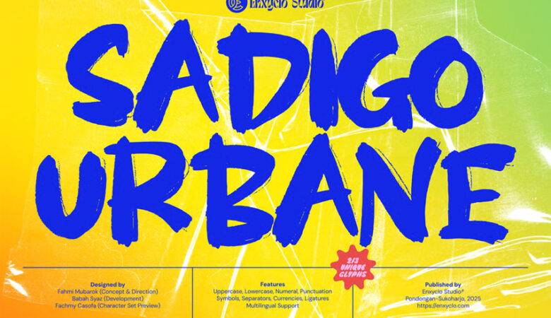 Sadigo Urbane Font