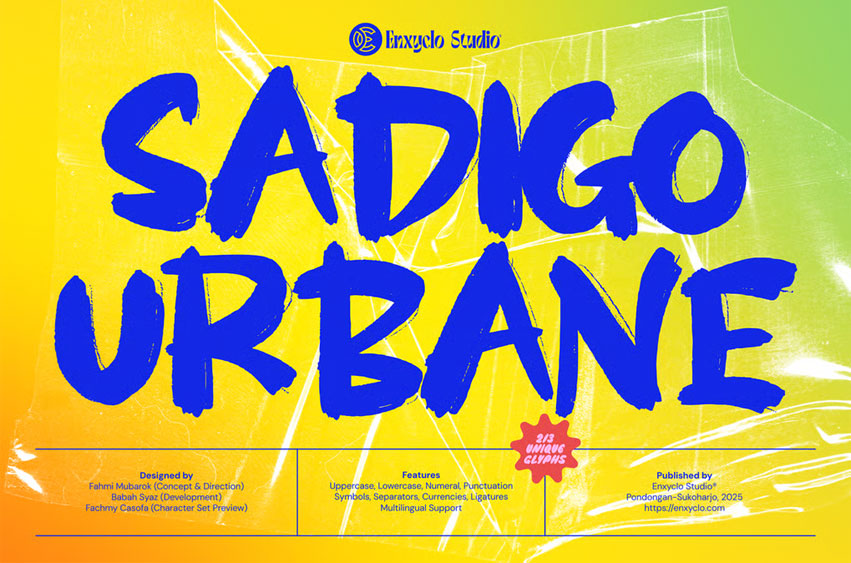 Sadigo Urbane Font