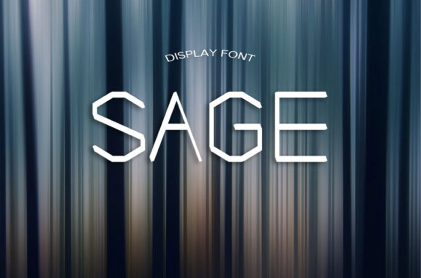 Sage Display Font