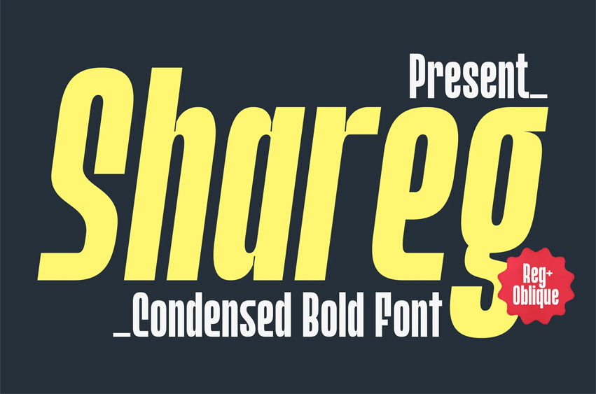 Shareg Font