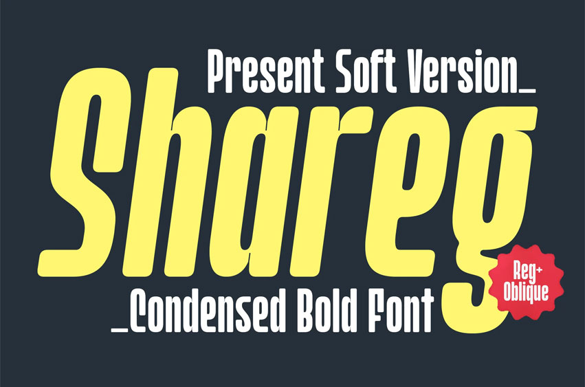 Shareg Soft Font