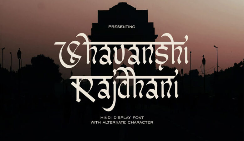 Shavanshi Rajdhani Font