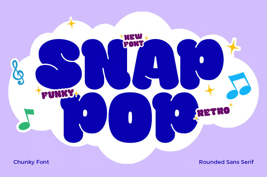 Snap Pop Font