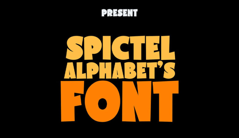 Spictel Alphabet's Font