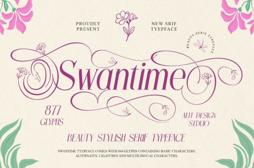 Swantime Font