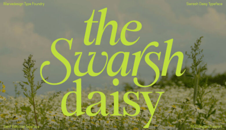 Swarsh Daisy Font