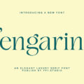 Tengarine Font