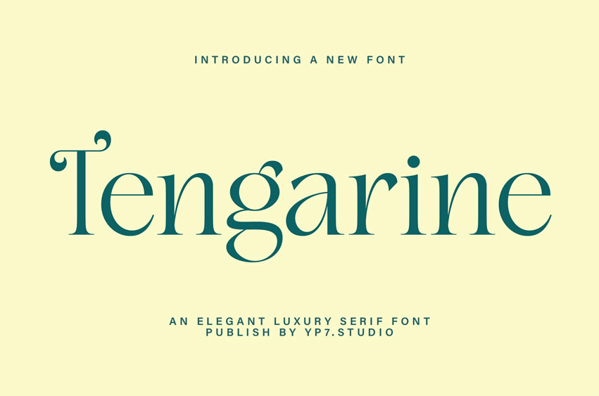 Tengarine Font