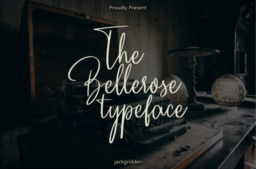 The Bellerose Typeface Font