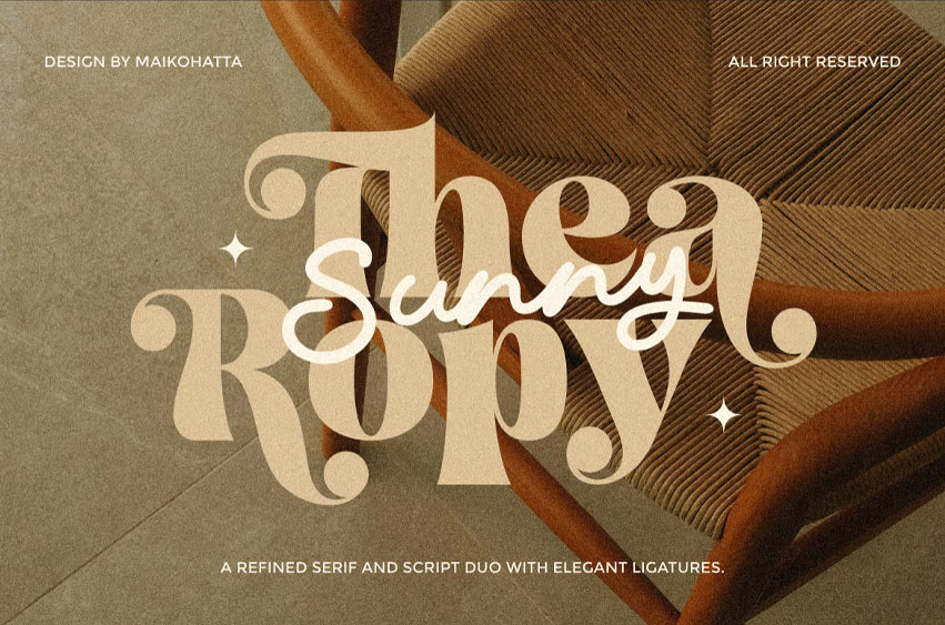 Thearopy Sunny Font
